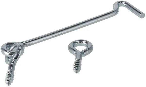Kramp - KRGH080P01B - Gancio a cancello 80mm - (1)