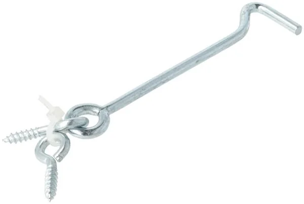 Kramp - KRGH100P01B - Gancio cancello 100mm - (1)