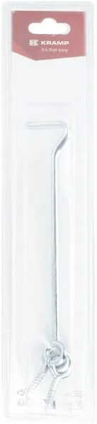 Kramp - KRGH200P01B - Gancio a cancello 200mm Diametro 5.9mm (1)