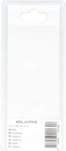 Kramp - KRGL1217P01B - Lampadina 12V x 15W, BA15s (1)