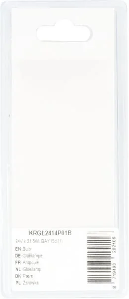 Kramp - KRGL2414P01B - Lampadina 24V x 21-5W, BAY15d (1)