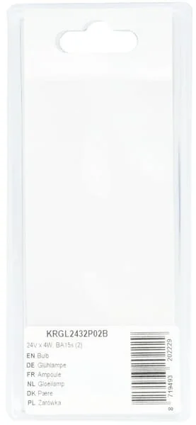 Kramp - KRGL2432P02B - Lampadina 24V x 4W, BA15s (2)