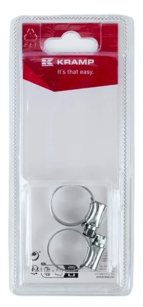 Kramp - KRHC1222P02B - Morsetto per tubo 12mm - 22mm (2)