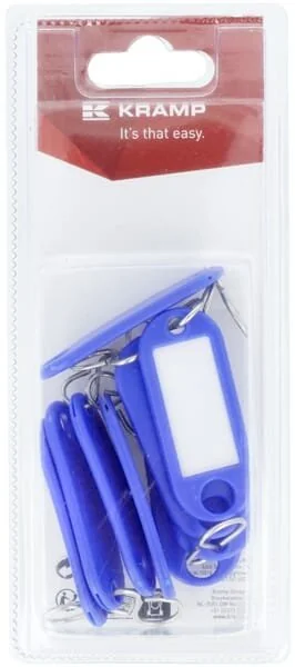 Kramp - KRHG1000BLP10B - Portachiavi blu (10)