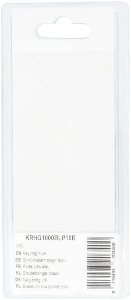 Kramp - KRHG1000BLP10B - Portachiavi blu (10)