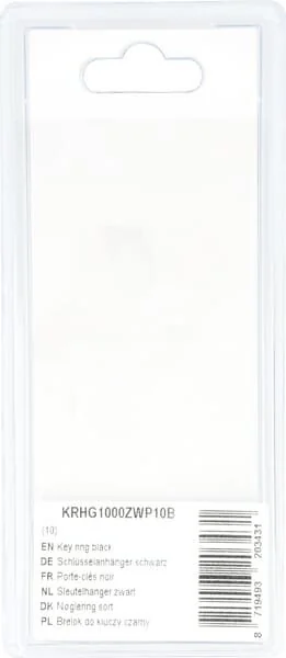Kramp - KRHG1000ZWP10B - Portachiavi nero (10)