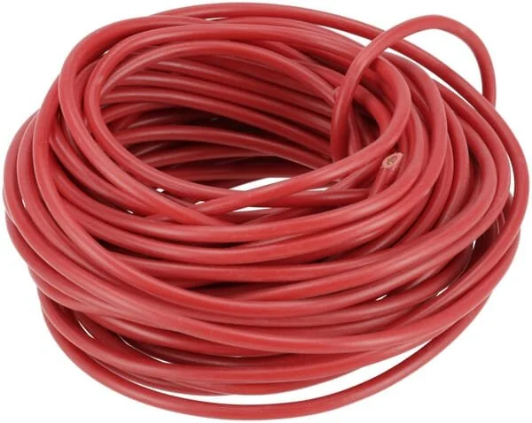 Kramp - KRKA1074P10B - Cavo elettrico rosso 1x0.75mm², 10m (1)