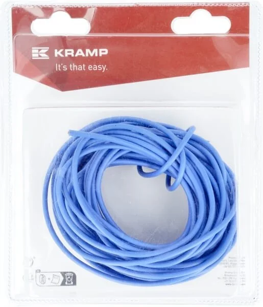 Kramp - KRKA1150P10B - Cavo elettrico blu 1x1.5mm², 10m (1)
