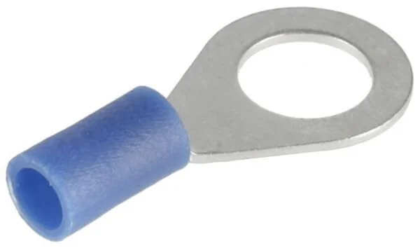Kramp - KRLA9100P06B - Terminale ad anello, blu - 1.5-2.5mm² (6)