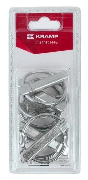 Kramp - KRLP11KRP06B - Coppiglia a molla 11mm x 45mm (6)