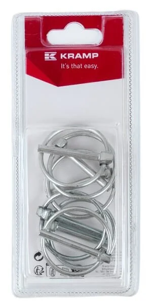Kramp - KRLP4KRP06B - Coppiglia a molla 4.5mm x 36mm (6)