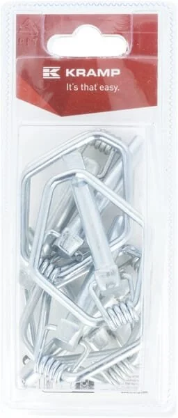 Kramp - KRLP812KRP06B - Perno di bloccaggio 8mm x 48mm (6)