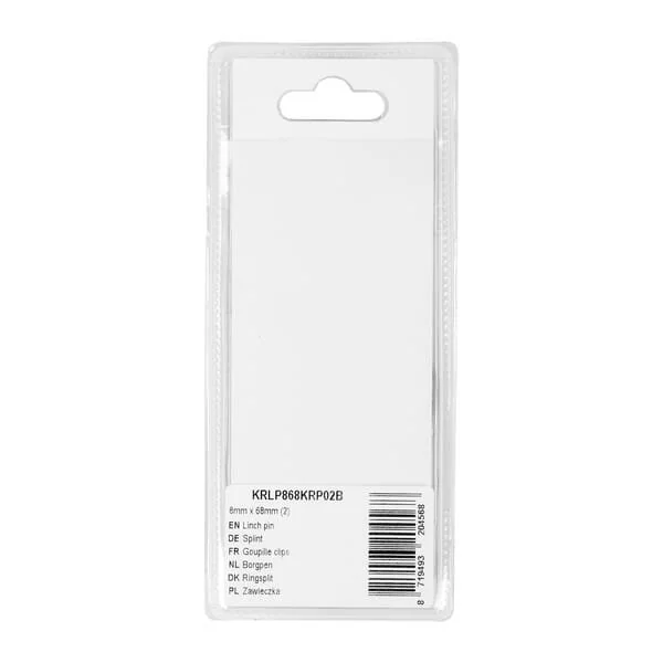 Kramp - KRLP868KRP02B - Perno di bloccaggio a filo 8mm x 68mm (2)