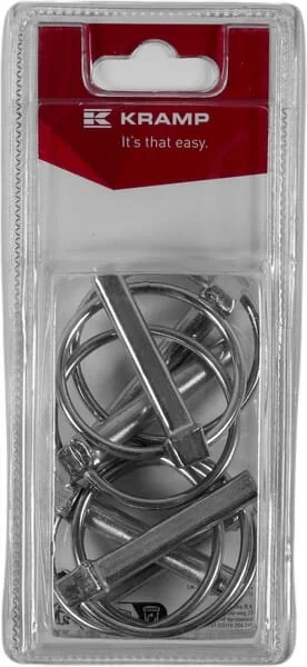 Kramp - KRLP8KRP06B - Perno di bloccaggio 8mm x 45mm (6)