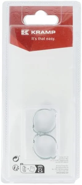 Kramp - KROOR1720P02B - Morsetto a orecchio per tubo 17 - 20mm (2)