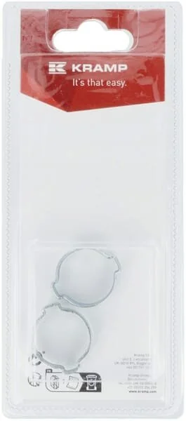 Kramp - KROOR1921P02B - Morsetto a orecchio per tubo 19 - 21mm (2)