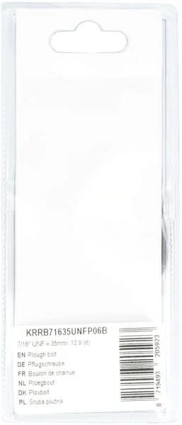 Kramp - KRRB71635UNFP06B - Bullone dell'aratro UNF x 35mm, 12.9 (6)