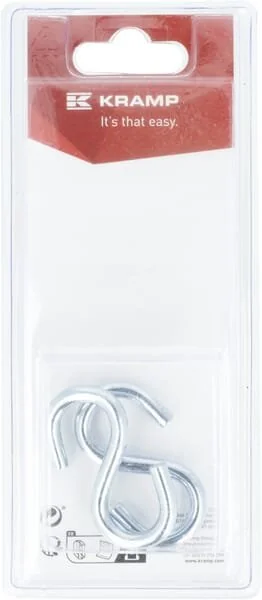 Kramp - KRSH05P02B - Gancio a S 5x49.5mm (2)