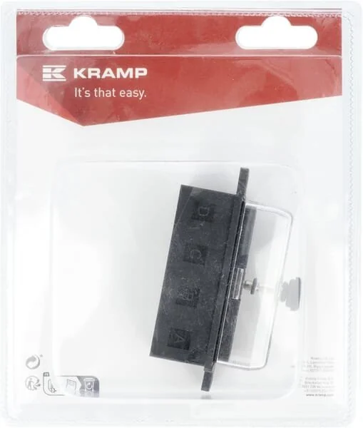 Kramp - KRSI150100P01B - Portafusibile 55x35mm - 4 poli, lama (1)