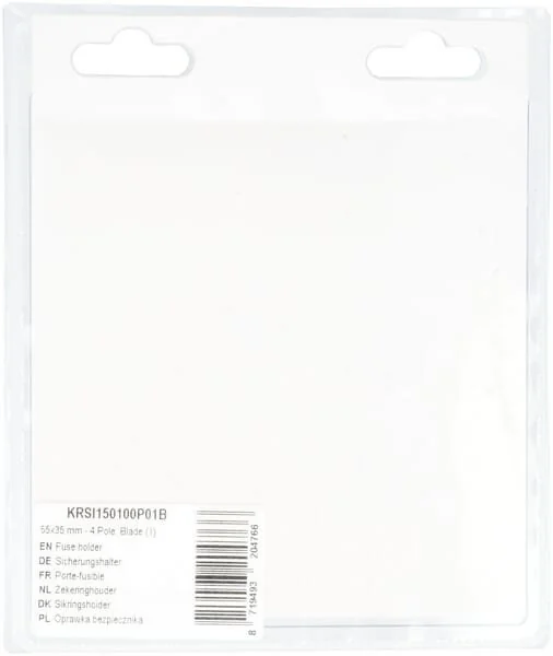 Kramp - KRSI150100P01B - Portafusibile 55x35mm - 4 poli, lama (1)
