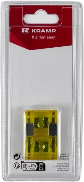 Kramp - KRSI20190P02B - Fusibile 20A x 34.3mm, maxi (2)