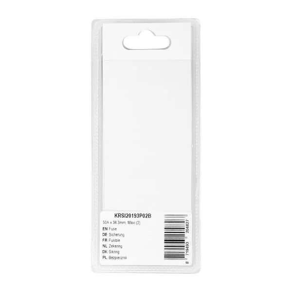 Kramp - KRSI20193P02B - Fusibile 50A x 34.3mm, Maxi (2)