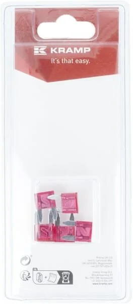 Kramp - KRSI20262P06B - Fusibile 4A x 16.3mm, Mini (6)