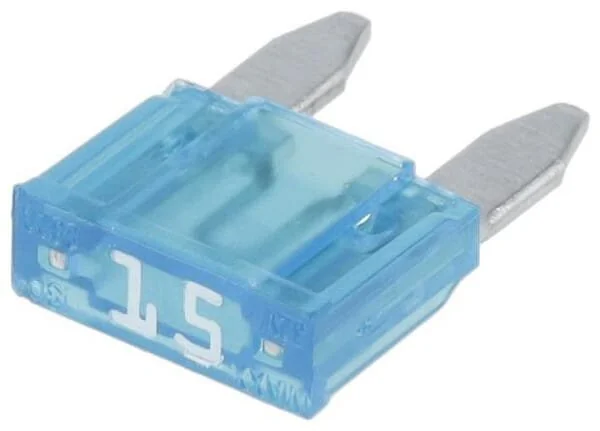 Kramp - KRSI20266P06B - Fusibile 15A x 16.3mm, mini (6)