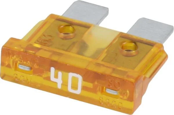 Kramp - KRSI22040P06B - Fusibile 40A x 20mm, Lama (6)