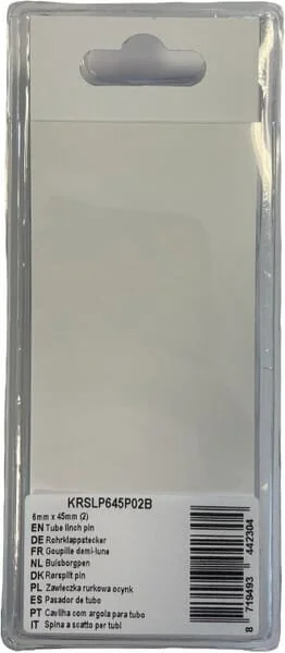 Kramp - KRSLP645P02B - Coppiglia a tubo 6mm x 45mm (2)