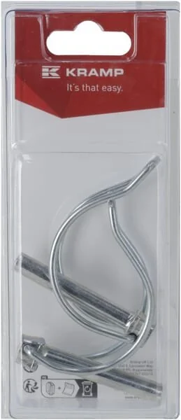 Kramp - KRSLP850GPP02B - Coppiglia a tubo 8mm x 50mm (2)