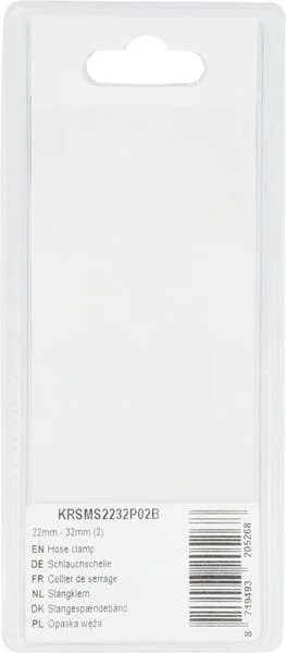 Kramp - KRSMS2232P02B - Fascetta per tubo 22mm - 32mm (2)