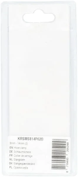 Kramp - KRSMS814P02B - Fascetta per tubo 8mm - 14mm (2)