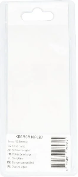 Kramp - KRSMSM10P02B - Fascetta per tubo 9mm - 10.5mm (2)