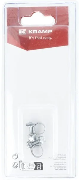 Kramp - KRSMSM8P02B - Fascetta per tubo 7mm - 8.5mm (2)