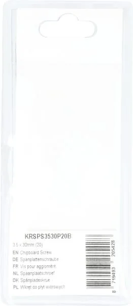 Kramp - KRSPS3530P20B - Vite per truciolare 3.5x30mm (20)