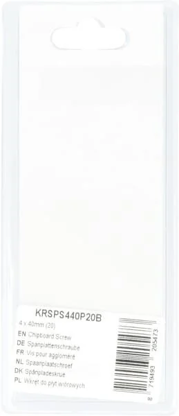 Kramp - KRSPS440P20B - Vite per truciolare 4x40mm (20)