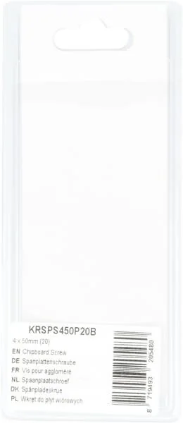 Kramp - KRSPS450P20B - Vite per truciolare 4x50mm (20)