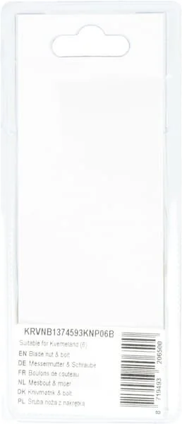 Kramp - KRVNB1374593KNP06B - Dado e bullone lama (6)