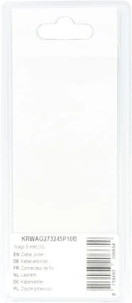 Kramp - KRWAG273245P10B - Giunto cavo Wago 5 ingressi (10)