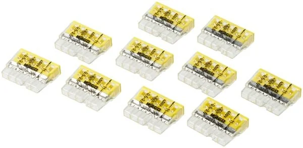 Kramp - KRWAG273245P10B - Giunto cavo Wago 5 ingressi (10)