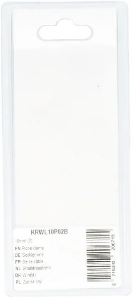 Kramp - KRWL10P02B - Morsetto fune 10mm (2)