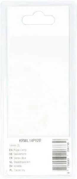 Kramp - KRWL14P02B - Morsetto fune 14mm (2)
