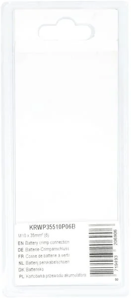 Kramp - KRWP35510P06B - Connessione a crimpare batteria mm² (6)