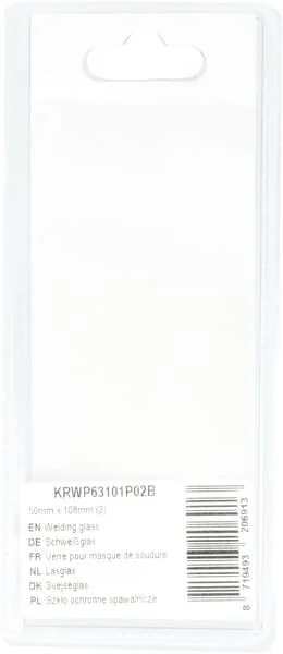 Kramp - KRWP63101P02B - Vetro per saldatura 50mm x 108mm (2)