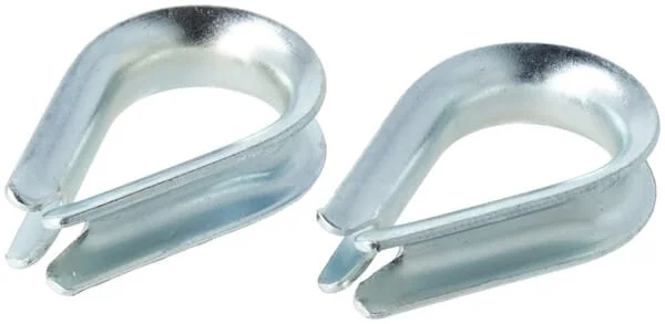 Kramp - KRWT08P02B - Redancia per fune metallica - 33x24mm (2)