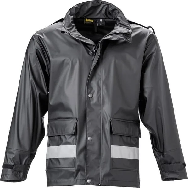Kramp - KW3182001048 - Giacca antipioggia nera 48(S)