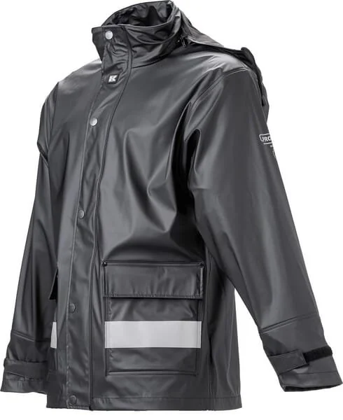 Kramp - KW3182001066 - Giacca antipioggia nera 66(4XL)