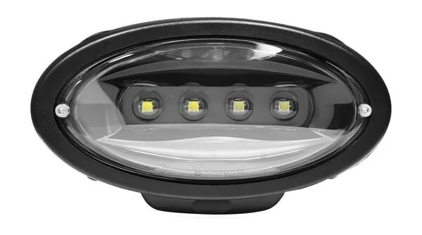 Kramp - LA104491B - Luce da lavoro LED, 80W, 8840lm, ovale, 10/, MM, spina 9006, fascio diffuso