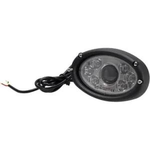 Kramp - LA10635 - Faro LED, 20/24W, ovale, 10/, Mm, abbagliante/anabbagliante, 3-Pin Cavo aperto montaggio a incasso